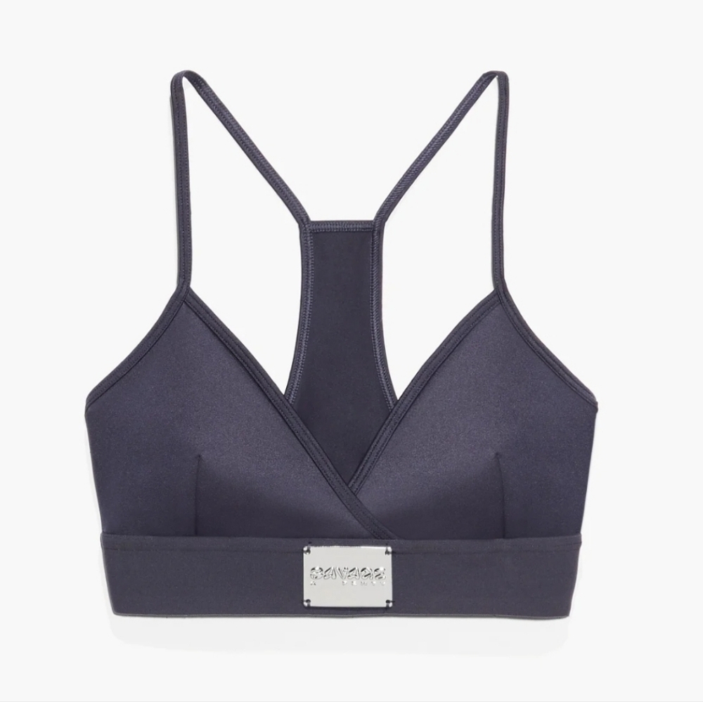 Savage x Fenty Forever Savage Bralette Small Black Raceeback New with tags